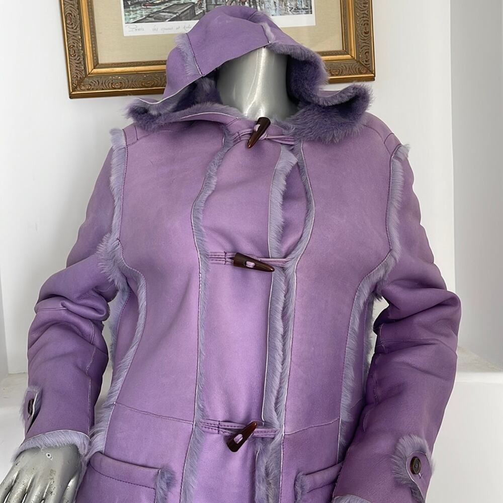 ESCADA SPORT Lambskin Leather Coat - Picture 5 of 12